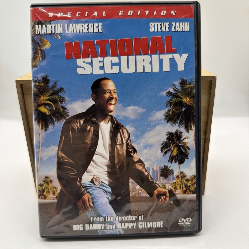 National Security Special Edition DVD Martin Lawrence Steve Zahn Comedy Movie